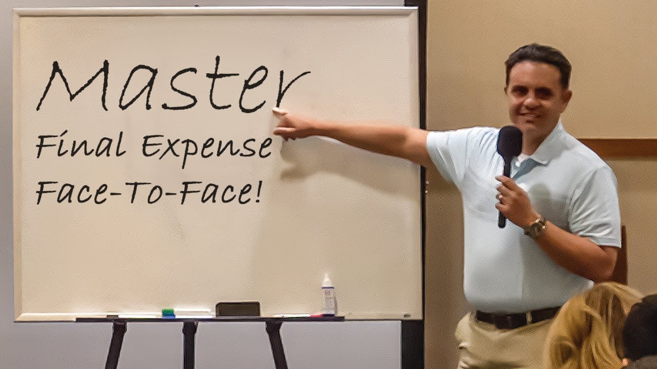 Master Final Expense Face-To-Face Sales Fast! [Joe Busalacchi Keynote]