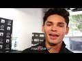 RYAN GARCIA ON TYSON FURY "HE'S THE MAN! I LOVE THAT GUY! I WISH HIM THE BEST"