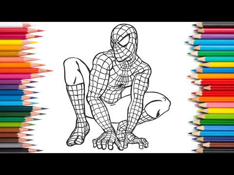 Spider-man coloring pages, Elektronomia - Sky High [NCS Release]