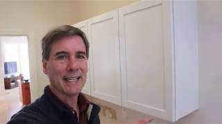 How to Install Upper Cabinets in Laundry Room