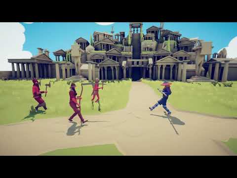 TABS | Harvester With 1 Chieftain And 1 Berserker Vs Every Units