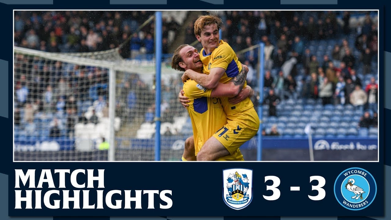Huddersfield Town vs Wycombe Wanderers Highlights