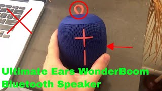 Video thumbnail for ✅  How To Use Ultimate Ears WonderBoom Bluetooth Speaker Review by The Stuff I Use Channel