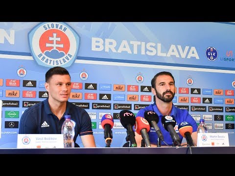 Tlačová konferencia ŠK Slovan pred zápasom Europa League