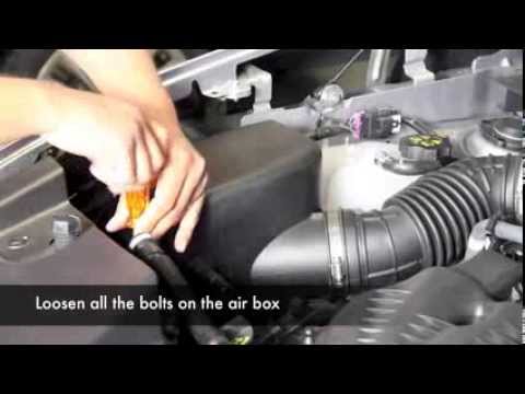 aFe POWER 2014 Jeep Cherokee V6-3.2L Stage-2 Air Intake System Install (54-12462)