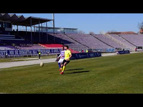 Liga 2. ASU Politehnica Timișoara 🆚 Metaloglobus București 1-0
