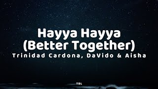 Download lagu Trinidad Cardona, DaVido & Aisha - Hayya Hayya (Better Together) (Lyrics) FIFA World Cup 2022™ mp3 Download lagu Trinidad Cardona, DaVido & Aisha - Hayya Hayya (Better Together) (Lyrics) FIFA World Cup 2022™ mp3