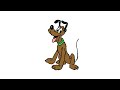 Pluto Disney Cartoon Pluto Dog Animation