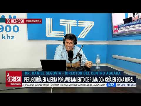 Puma con crías fue visto en zona de Perugorria: charlamos con el Dr. Daniel Segovia, Centro Aguará