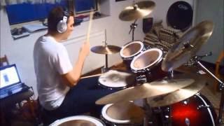 Blood Red Shoes - I wish I was someone better (drum cover)