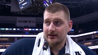 Nikola Jokic PostGame Interview | Denver Nuggets vs Sacramento Kings