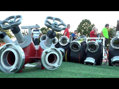 Priprave gasilcev za olimpijado