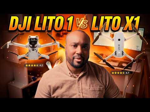 Miniatura del video: DJI Lito 1 vs X1 | ¿Cuál es mejor para fotografía?.