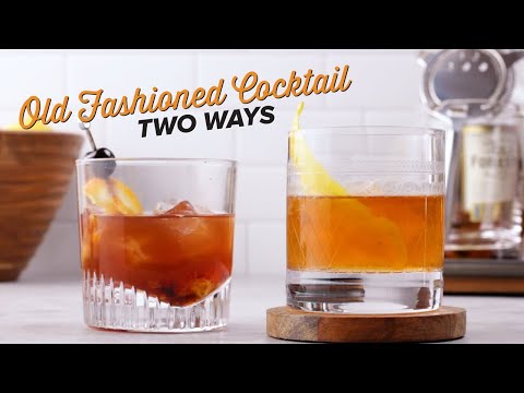 How To Make An Old Fashioned Two Ways | Classic Cocktail Series