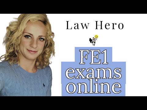 How to do the FE1 Online