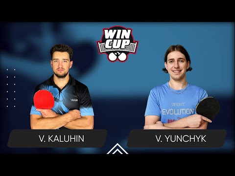 12:00 Vladyslav Kaluhin - Valentyn Yunchyk West 1 WIN CUP 23.01.2024 | TABLE TENNIS WINCUP