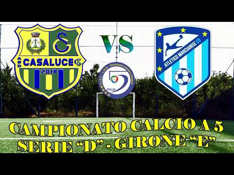 01.12.2018 GS CASALUCE /  ATLETICO MARCIANISE  - Campionato C5 "D" girone "E" 5^ Giornata