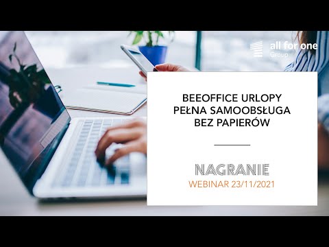 BeeOffice Urlopy – pełna samoobsługa bez papierów