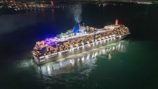 P&O Cruises & Arcadia departs for 22 night one way to San Francisco USA cruise #Cruiseships