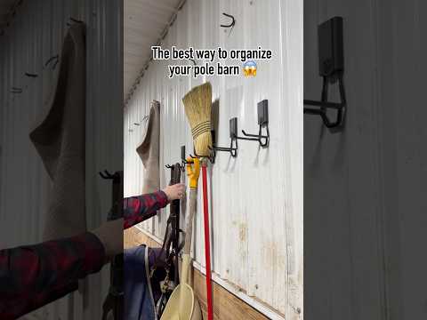 Video: Gator Magnetics Pole Barn Storage Ideas for Tools, Brooms & Tack video thumbnail