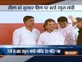 Rahul Gandhi addresses a rally after roadshow in Jaipur, attack PM Modi on Rafale deal