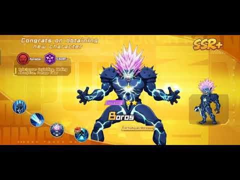 Speedrun Gacha SSR+ Awaken Boros