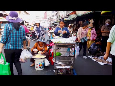 Life In Boeung Proleut Market - Natural Living In Cambodian Wet Market