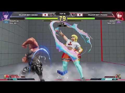 SFV - Guile ( Daigo ) vs R.Mika ( Fuudo )