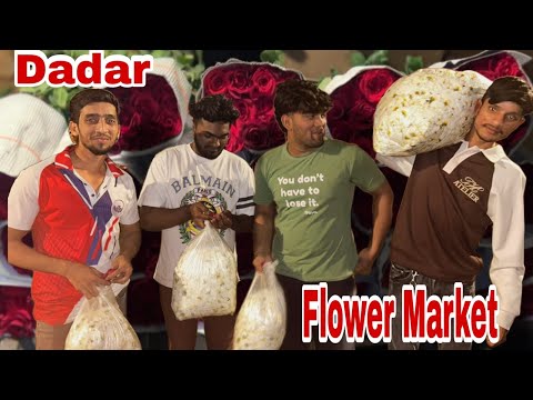 Dadar Flower Market | For shab e barat | Ashmira vlogs