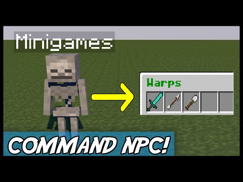 Easy Roast - Minecraft | CommandNPC (Hook commands to NPC's!) MINEPLEX! | Plugin Tutorial
