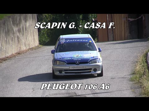 RALLY CITTA' DI BASSANO 2024 | SCAPIN G. - CASA F. | PEUGEOT 106 A6 | VIDEOCLIP