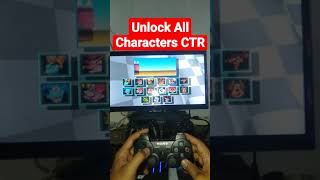 Unlock All Characters CRASH TEAM RACING PS1 X DUALSHOCK 3