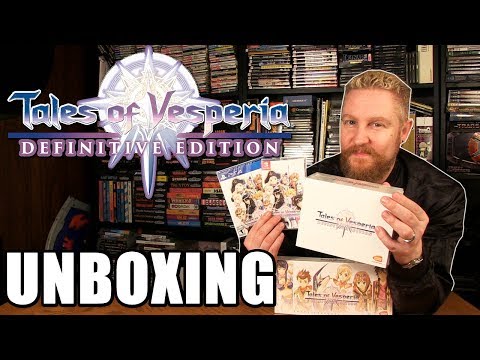 TALES OF VESPERIA: DEFINITIVE EDITION UNBOXING - Happy Console Gamer