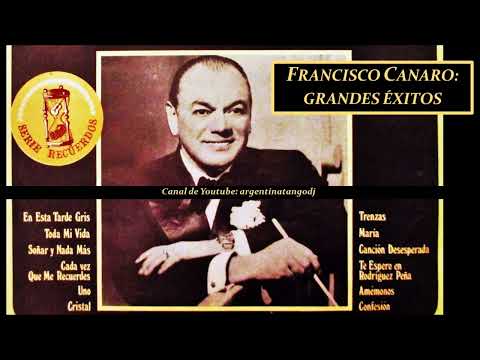 FRANCISCO CANARO & SU ORQUESTA TÍPICA: TANGOS, VALSES & MILONGAS INOLVIDABLES (GRANDES ÉXITOS)