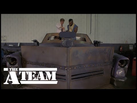 The A-Team Build A Monster Car | The A-Team
