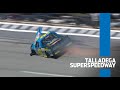 Lawless Alan blows tire, makes wall contact at Talladega
