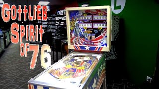 Gottlieb's Spirit Of 76 Pinball Machine Repair - Best Bicentennial Design They Released That Year?