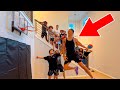 Indoor Mini Basketball Dunk Wettbewerb Mit LIVE Publikum