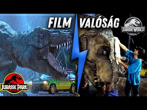 MEGLEPŐ KULISSZATITKOK A JURASSIC PARK ÉS WORLD FILMEKRŐL