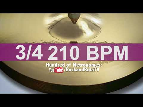 🔴 210 BPM Hi Hat Metronome