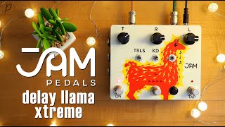 Video thumbnail for JAM Pedals Delay Llama XTREME by Pedal of the Day