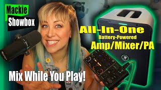 Video thumbnail for My Review of Mackie Showbox Battery Powered PA System by Emily McVicker