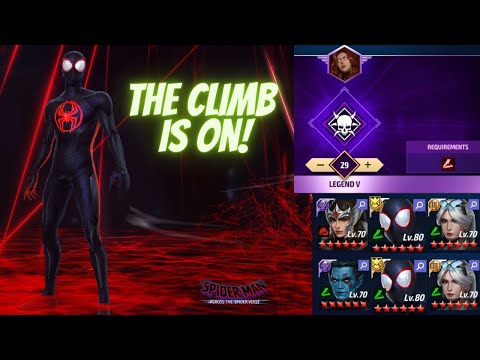 LVL 80 MILES MORALES VS DARK PHOENIX WBL STAGE 29! - Marvel Future Fight