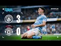 EXTENDED HIGHLIGHTS Manchester City 3 0 Man United Foden Haaland 2 Goals As Donnarumma Debuts