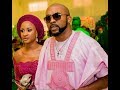Banky W & His Wife Steals Show At Gabriel Afolayan's Wedding As They Sprays Money On The Couple