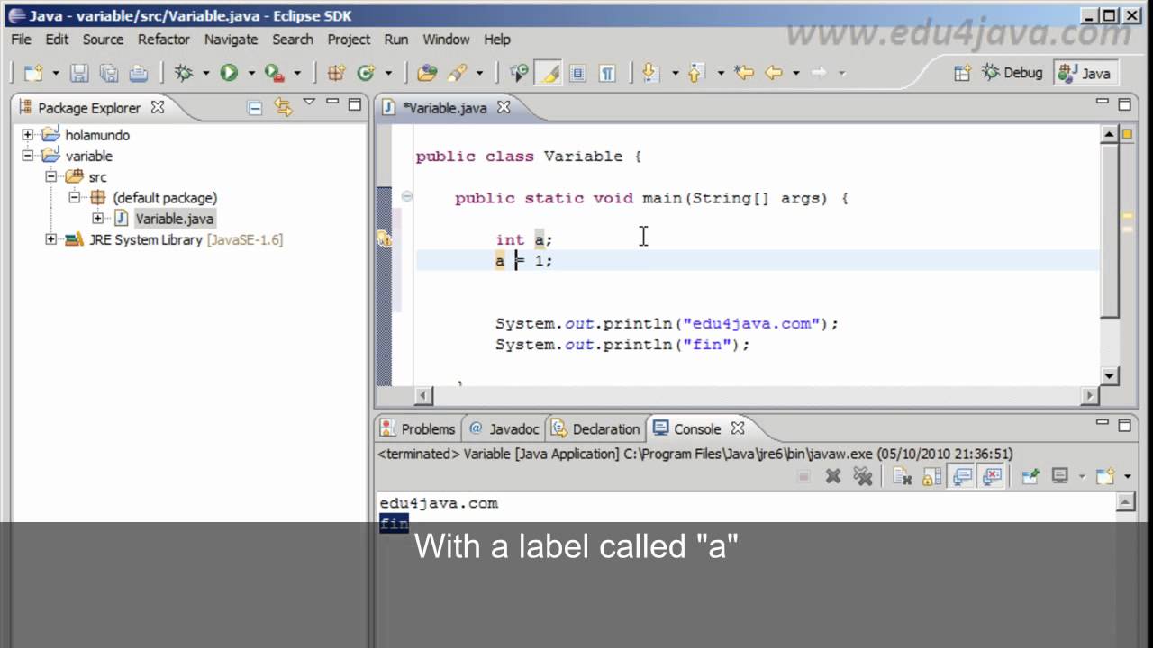 Java 2 tutorial for beginners. Data types, variables and expressions. old