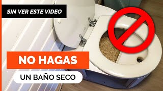 ⛔ NO HAGAS UN BAÑO SECO sin ver esto! 🚽 Cómo construir un inodoro seco y TODO lo que DEBES SABER!