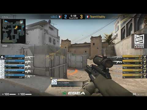 ESEA MDL SEASON 30 VITALITY VS LDLC | DUST 2 | CSGO 2019