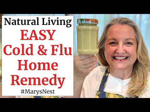 Home Remedy for Colds and Flu - Made with 4 Simple Ingredients and Ready in Minutes