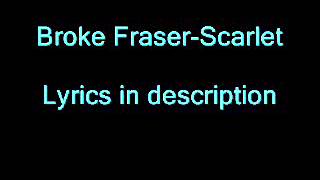 Broke Fraser-Scarlet karaoke